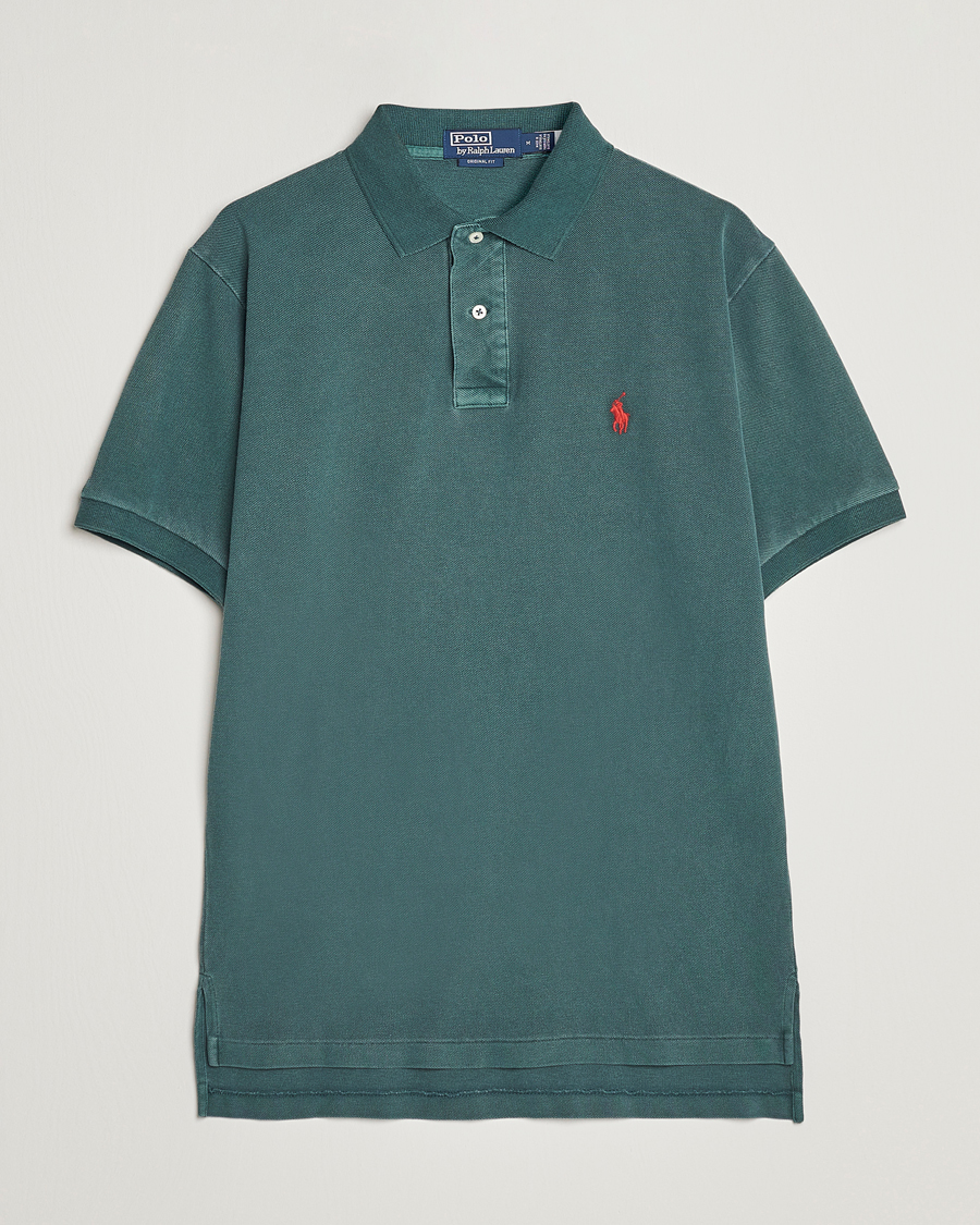 Men | Polo Shirts | Polo Ralph Lauren | Heritage Mesh Polo Forest Green