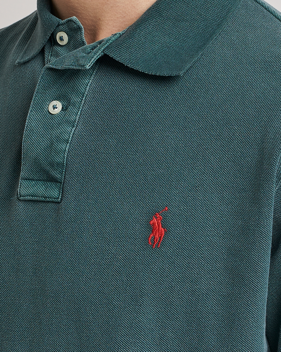 Men | Polo Shirts | Polo Ralph Lauren | Heritage Mesh Polo Forest Green