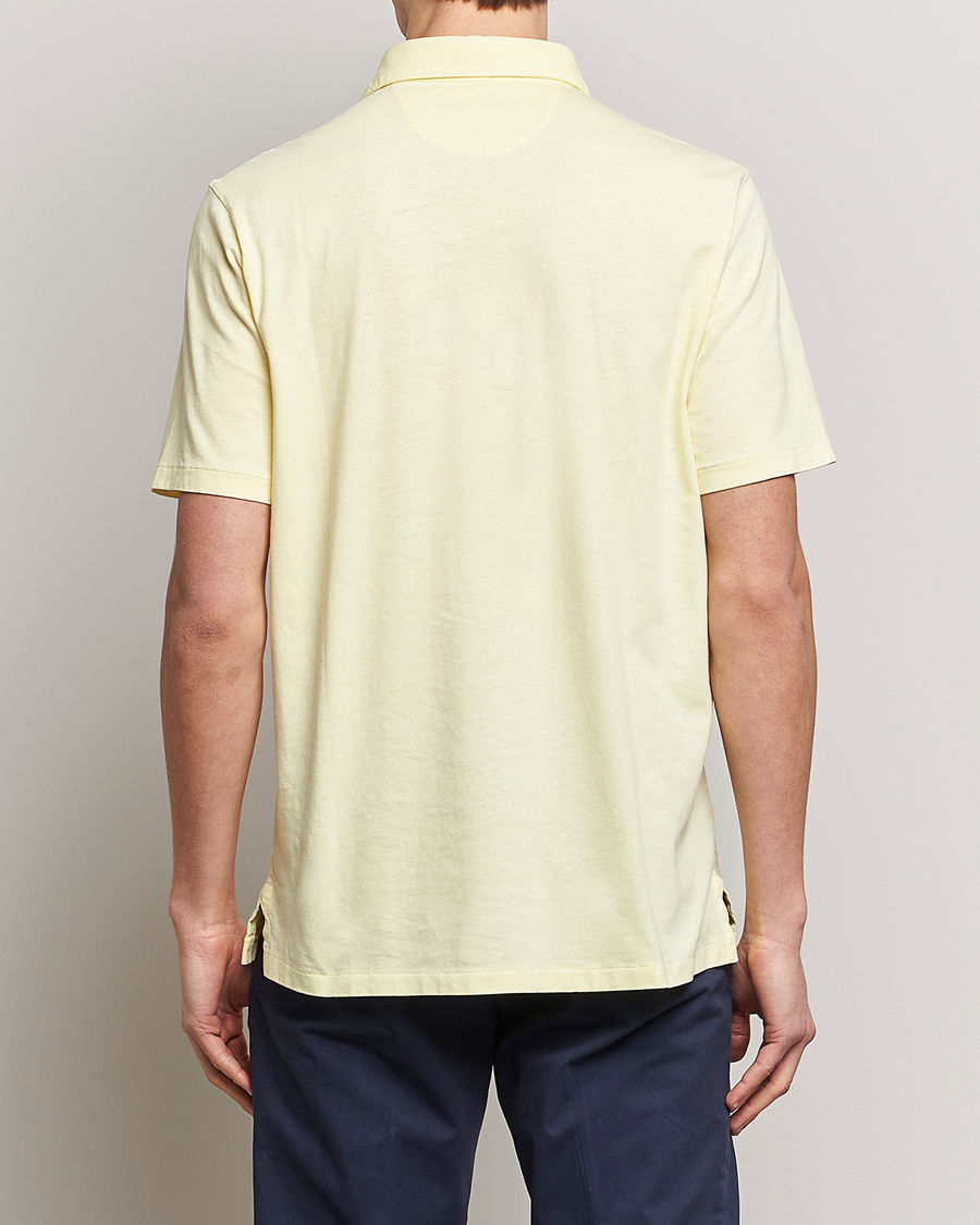 Men | Polo Shirts | Polo Ralph Lauren | Cotton/Linen Polo Bristol Yellow