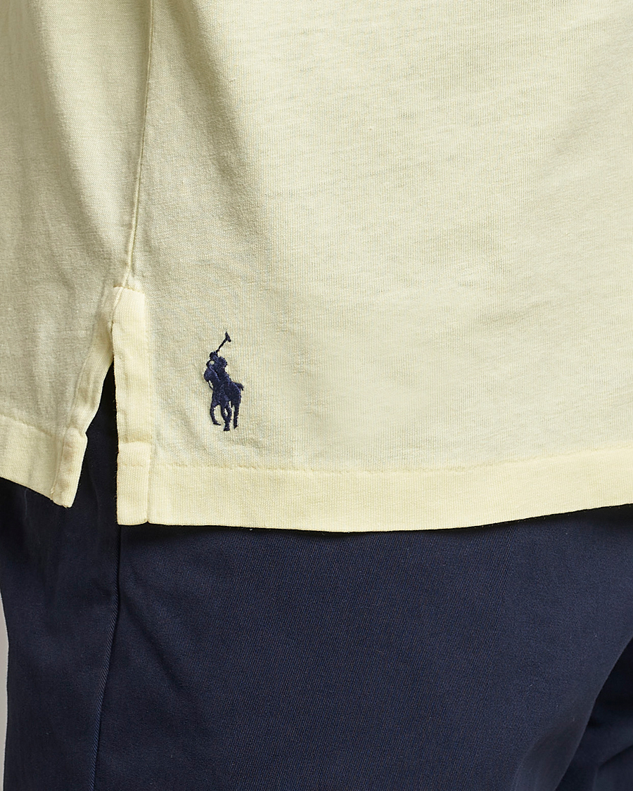 Men | Polo Shirts | Polo Ralph Lauren | Cotton/Linen Polo Bristol Yellow