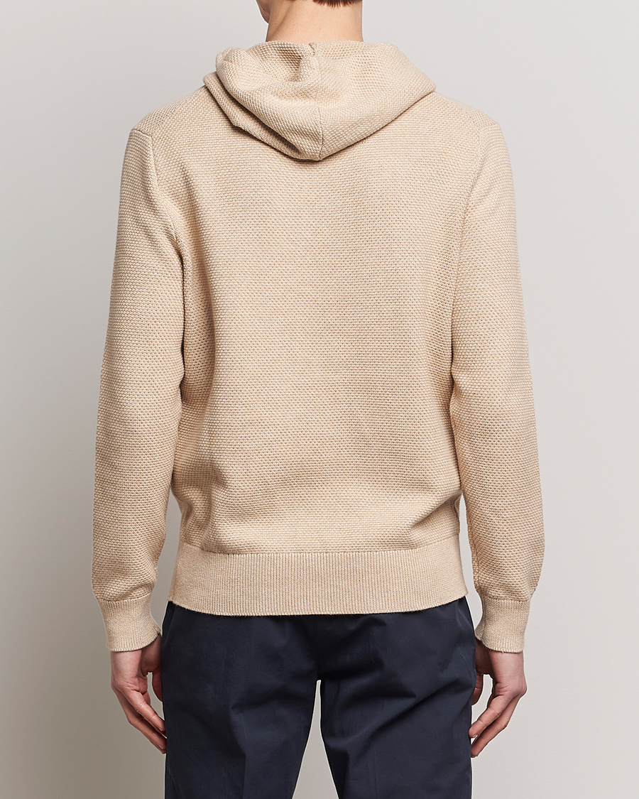 Men | Sweaters & Knitwear | Polo Ralph Lauren | Cotton Cable Hoodie Sand Dune Heather