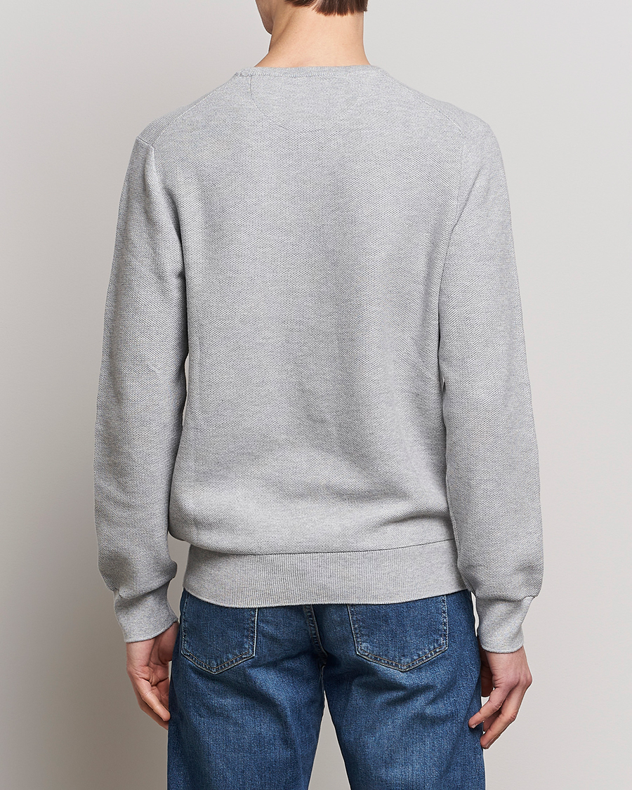 Men | Sweaters & Knitwear | Polo Ralph Lauren | Textured Crew Neck Sweater Andover Heather