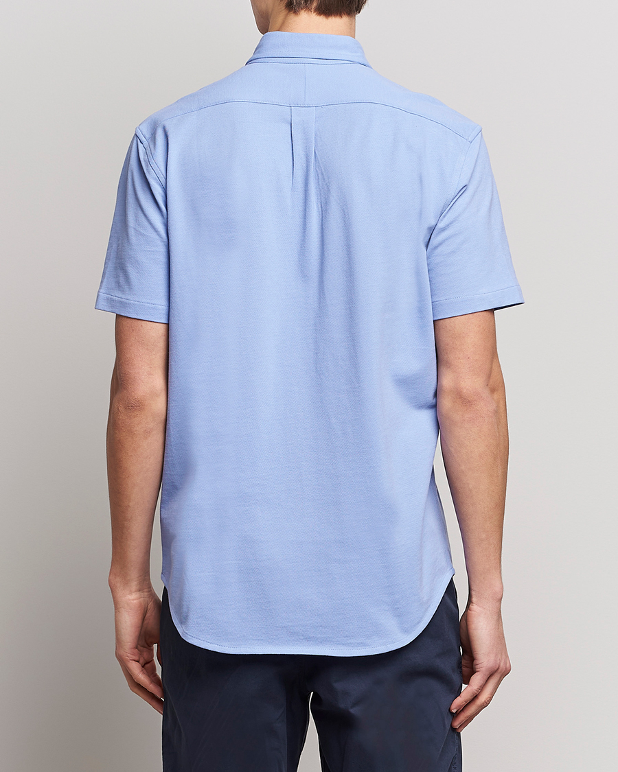 Men | Shirts | Polo Ralph Lauren | Featherweight Mesh Short Sleeve Shirt Lafayette Blue