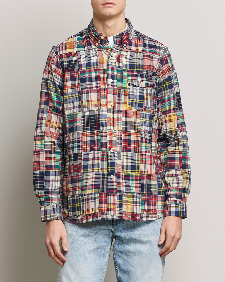 Men | Shirts | Polo Ralph Lauren | Madras Patchwork Overshirt Multi