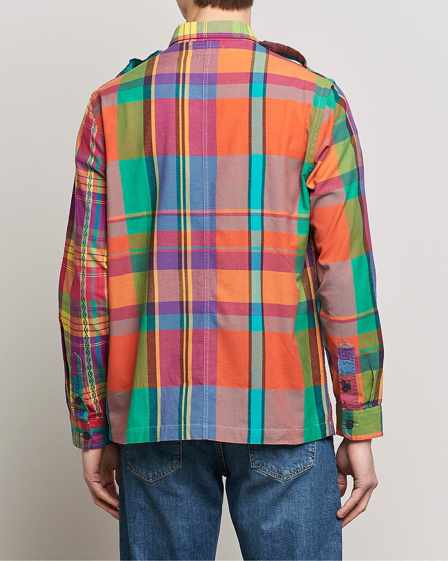 Polo Ralph Lauren Madras Checked Shirt Yellow/Green at CareOfCarl.com