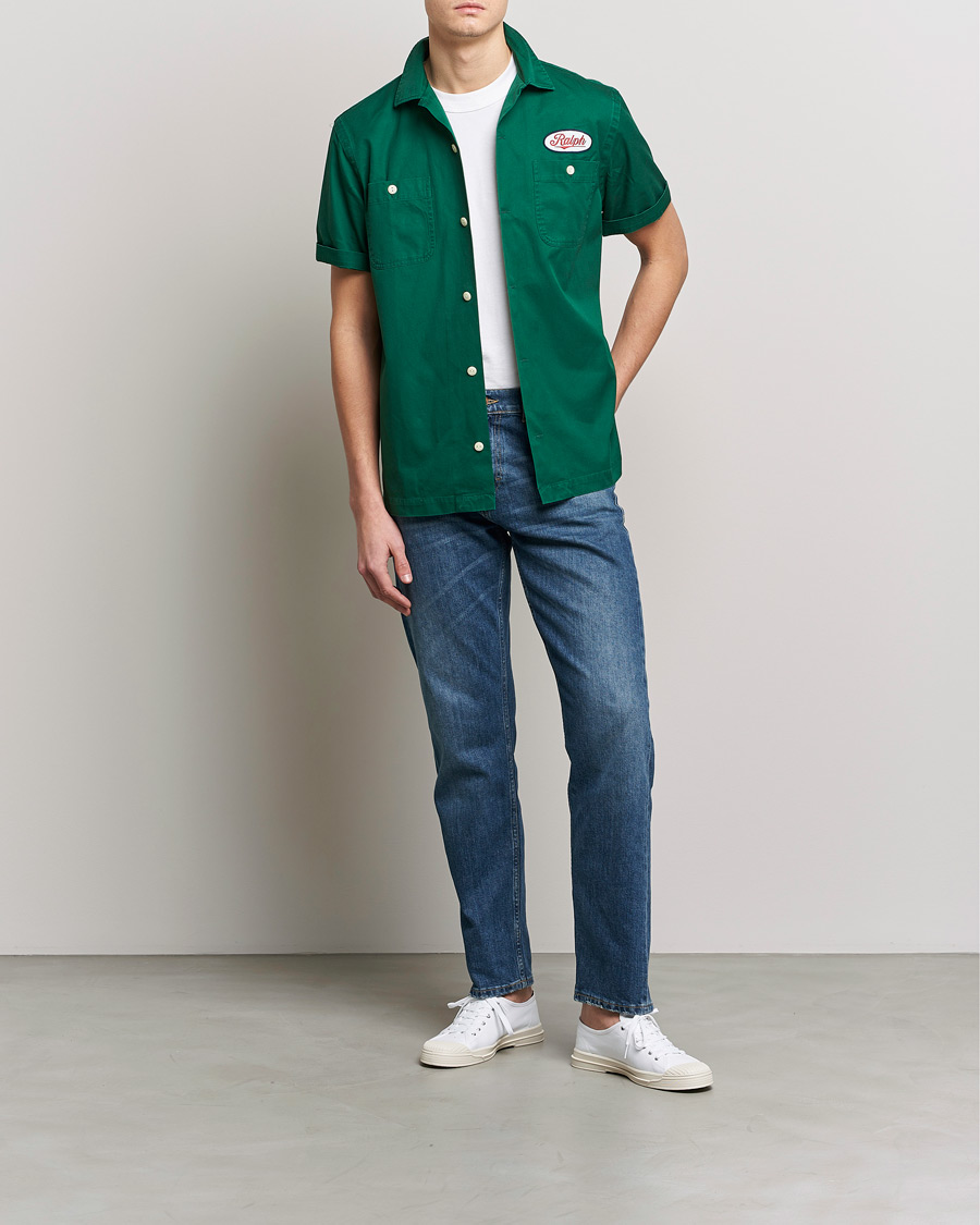 Men | Shirts | Polo Ralph Lauren | Cotton Chino Short Sleeve Shirt New Forest