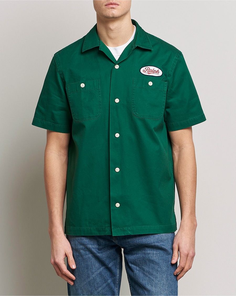Men | Short Sleeve Shirts | Polo Ralph Lauren | Cotton Chino Short Sleeve Shirt New Forest