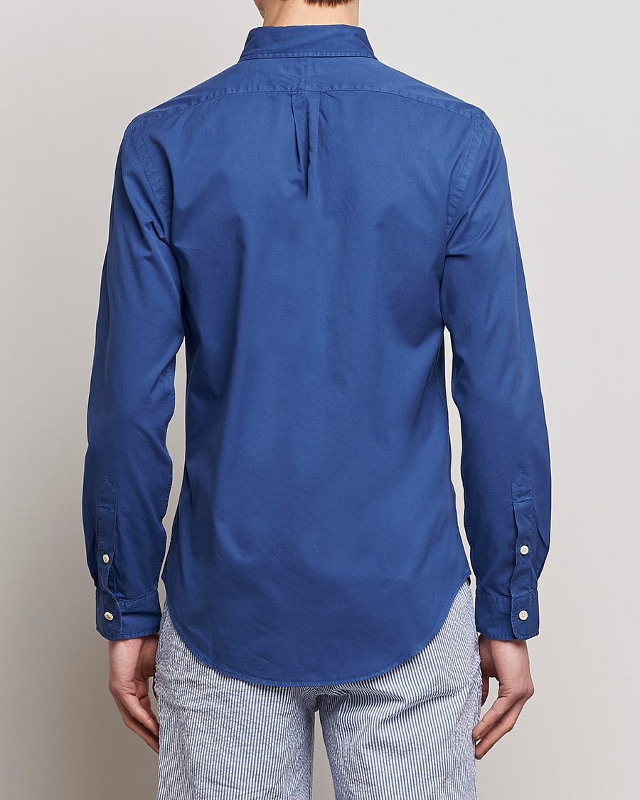 Men | Shirts | Polo Ralph Lauren | Slim Fit Brushed Twill Shirt Royal Navy