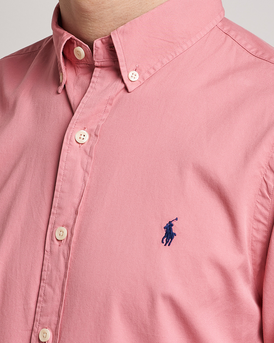 Men | Shirts | Polo Ralph Lauren | Slim Fit Brushed Twill Shirt Desert Rose