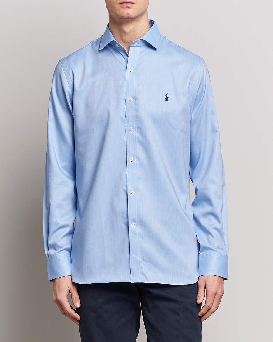 Polo Ralph Lauren Slim Fit Dress Shirt Blue at CareOfCarl.com Polo Ralph Lauren Slim Fit Dress Shirt Blue at CareOfCarl.com