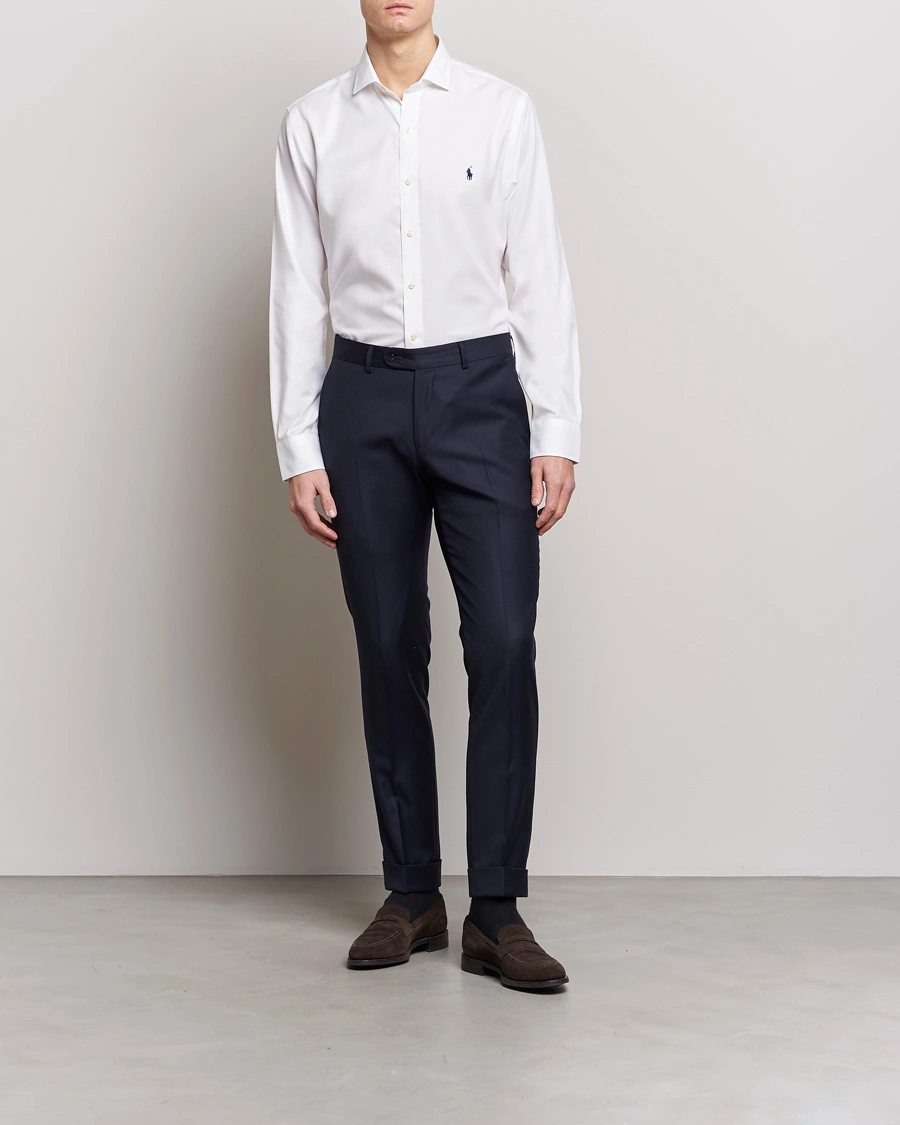 Men | Shirts | Polo Ralph Lauren | Slim Fit Dress Shirt White