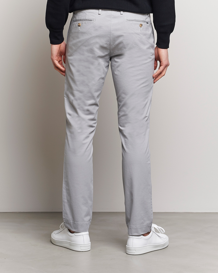 Men | Trousers | Polo Ralph Lauren | Slim Fit Stretch Chinos Soft Grey