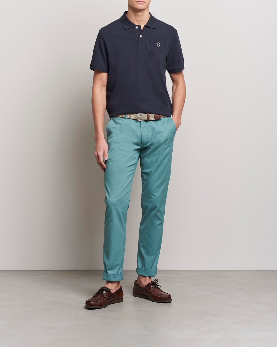 Men | Trousers | Polo Ralph Lauren | Slim Fit Stretch Chinos Greenscape