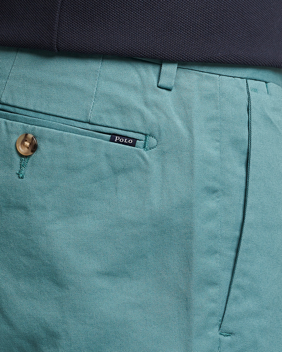Men | Trousers | Polo Ralph Lauren | Slim Fit Stretch Chinos Greenscape