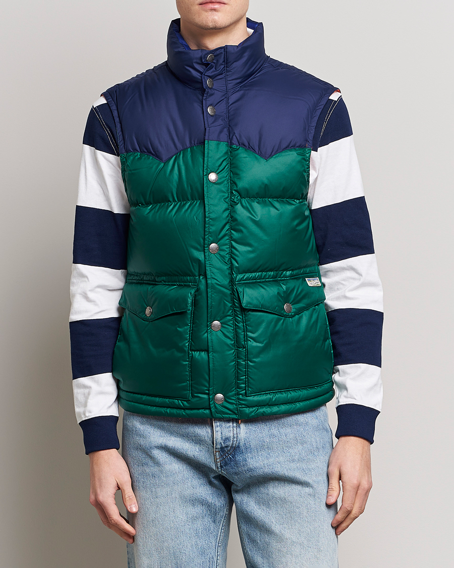 Men | Coats & Jackets | Polo Ralph Lauren | Western Unlined Vest College Green
