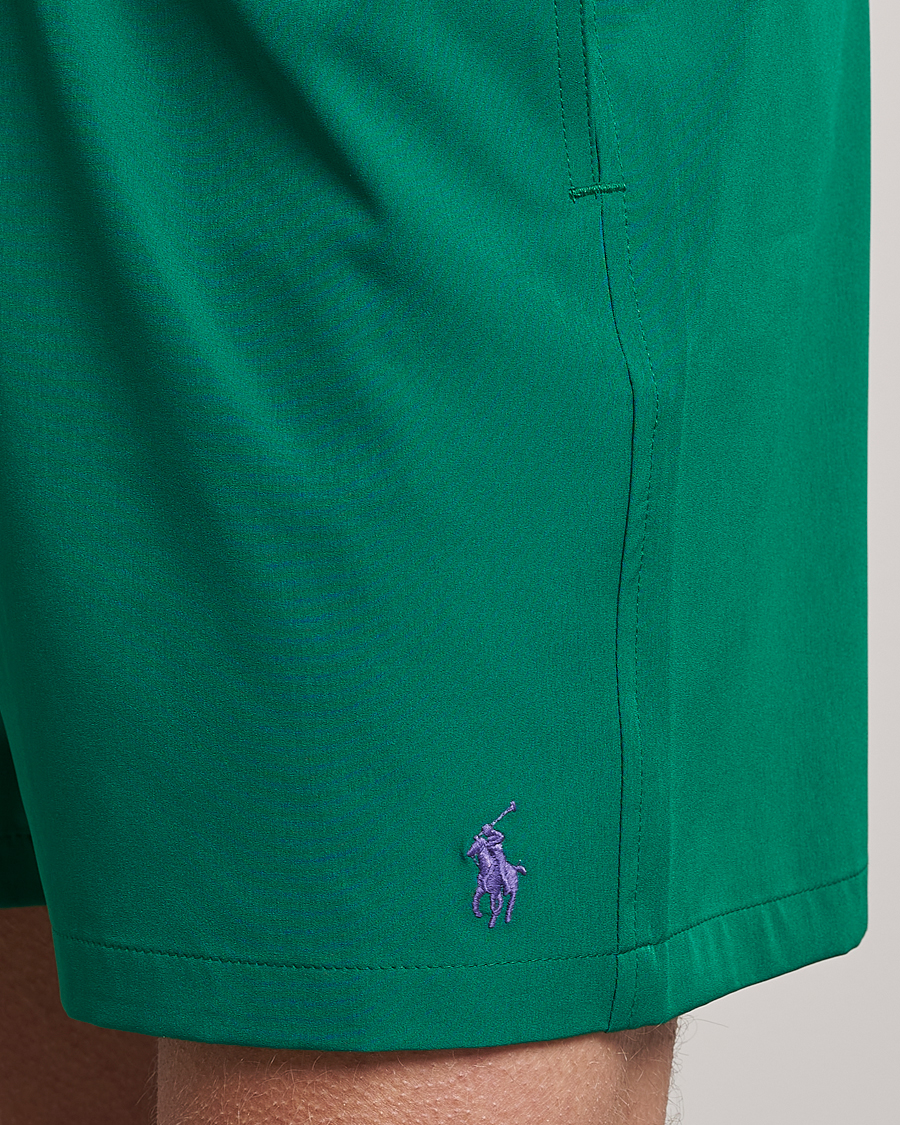 Men | Swimwear | Polo Ralph Lauren | Recyceled Traveler Boxer Swimshorts Primary Green