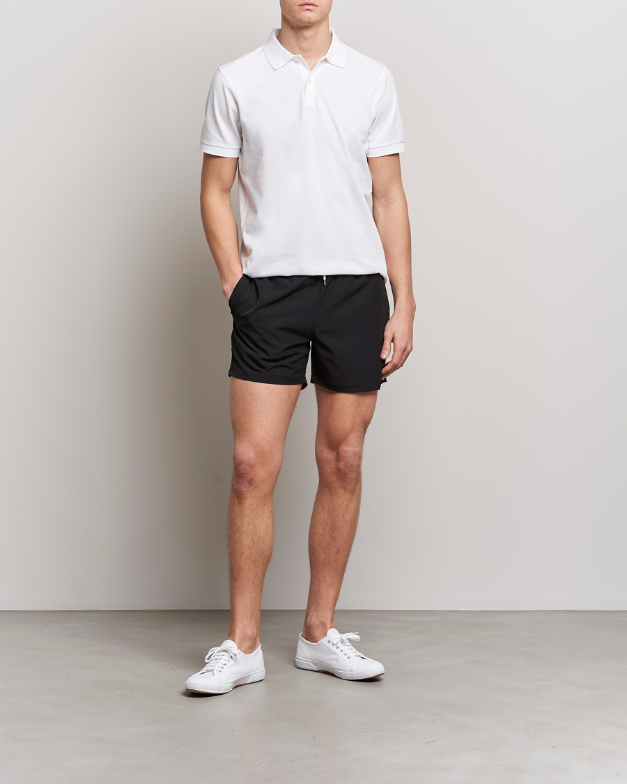 Men | Swimwear | Polo Ralph Lauren | Recycled Slim Traveler Swimshorts Black