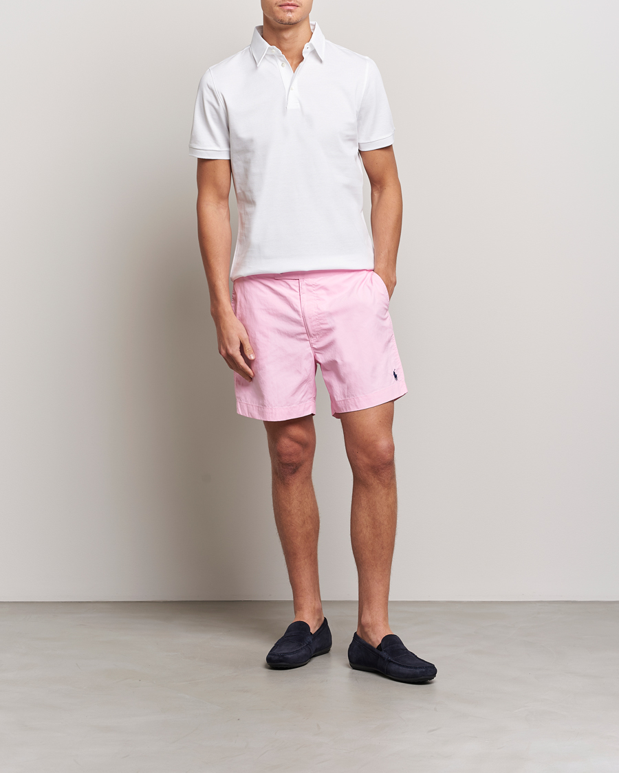 Men | Swimwear | Polo Ralph Lauren | Monaco Swim Trunks Carmel Pink