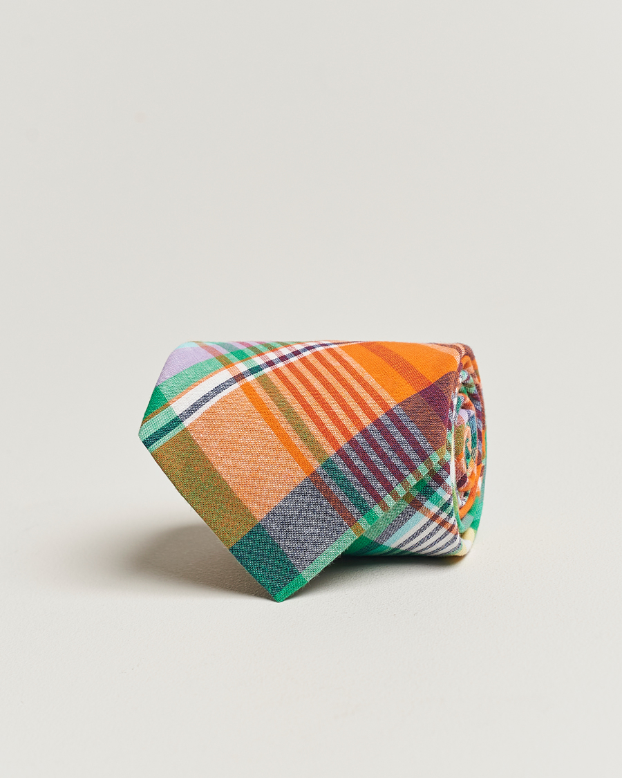 Men | Polo Ralph Lauren Preppy Madras Checked Tie Multi | Polo Ralph Lauren | Preppy Madras Checked Tie Multi