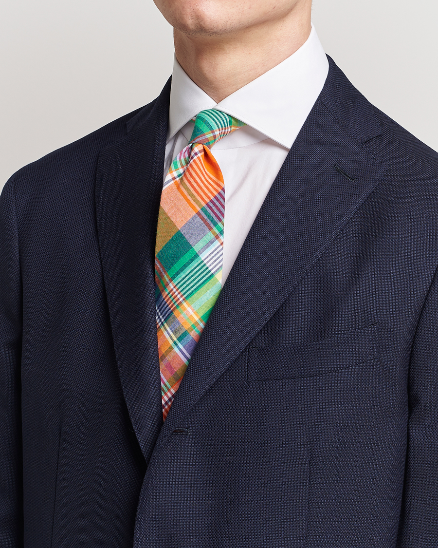 Men | Polo Ralph Lauren Preppy Madras Checked Tie Multi | Polo Ralph Lauren | Preppy Madras Checked Tie Multi