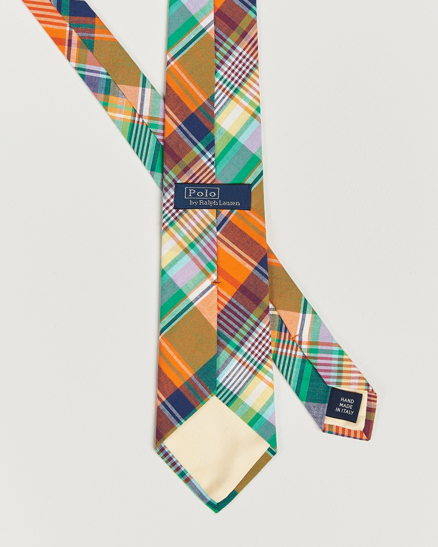 Men | Polo Ralph Lauren Preppy Madras Checked Tie Multi | Polo Ralph Lauren | Preppy Madras Checked Tie Multi