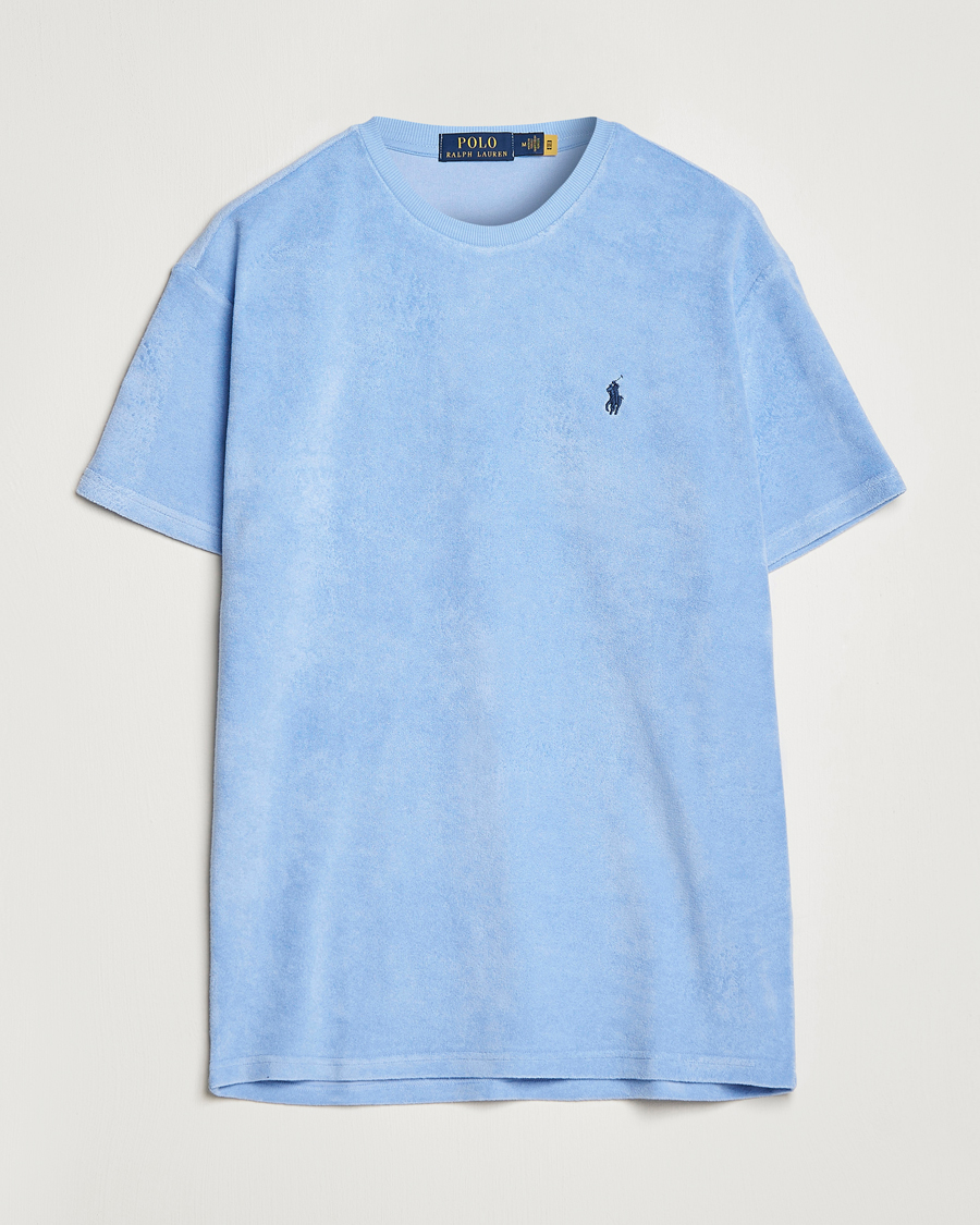 Men | T-Shirts | Polo Ralph Lauren | Terry Cotton Tee Austin Blue