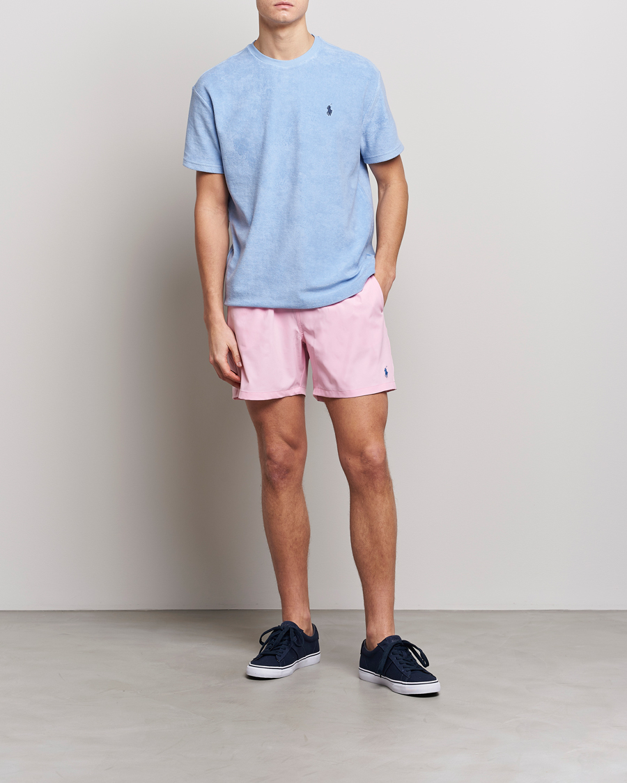 Men | T-Shirts | Polo Ralph Lauren | Terry Cotton Tee Austin Blue