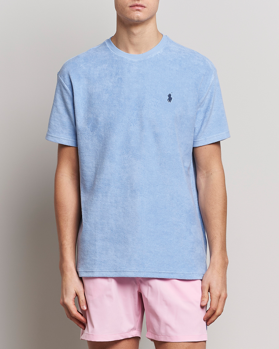 Men | T-Shirts | Polo Ralph Lauren | Terry Cotton Tee Austin Blue