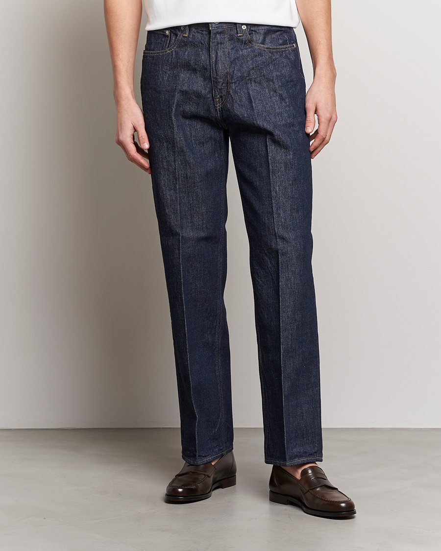 Men | Jeans | Auralee | Regular Fit Denim Pants Dark Indigo