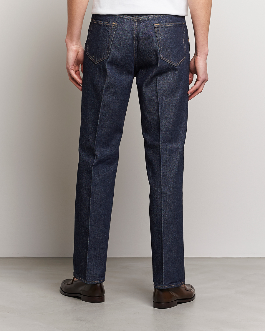 Men | Jeans | Auralee | Regular Fit Denim Pants Dark Indigo