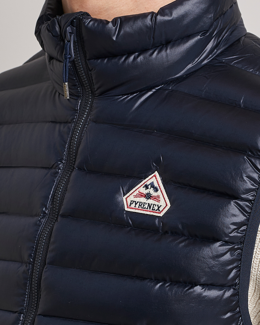 Men | Coats & Jackets | Pyrenex | Bruce Down Padded Vest Deep Ink
