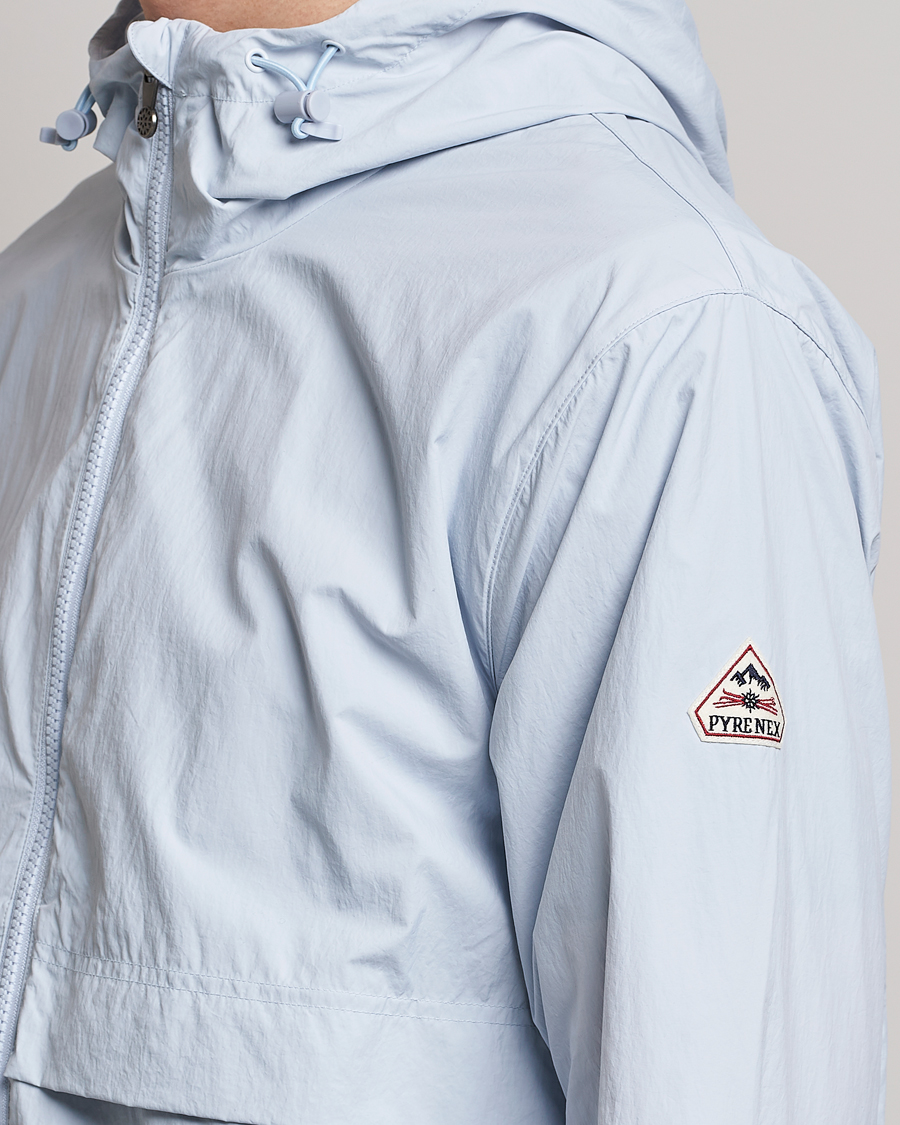 Men | Coats & Jackets | Pyrenex | Ridge Windbreaker Hooded Jacket Arctic Ice