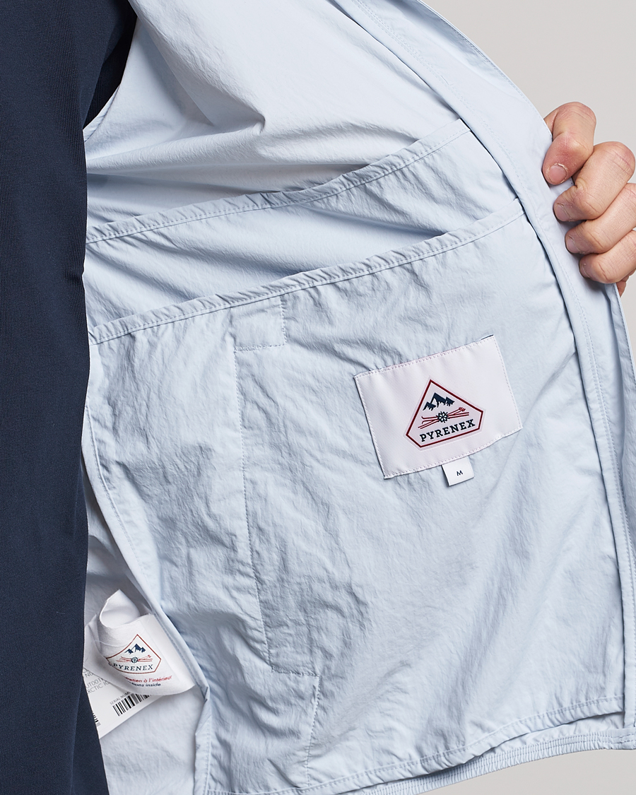 Men | Coats & Jackets | Pyrenex | Ridge Windbreaker Hooded Jacket Arctic Ice