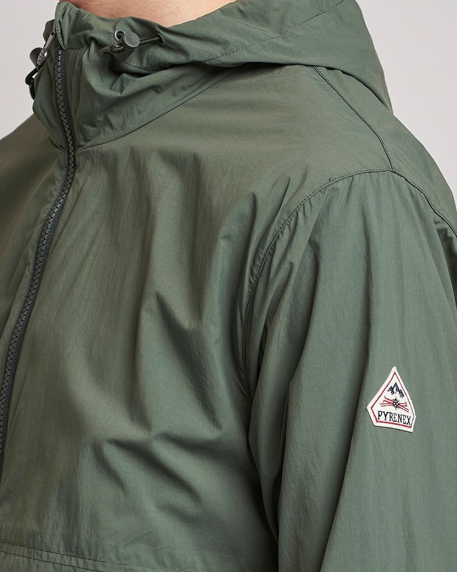 Men | Coats & Jackets | Pyrenex | Ridge Windbreaker Hooded Jacket Jungle