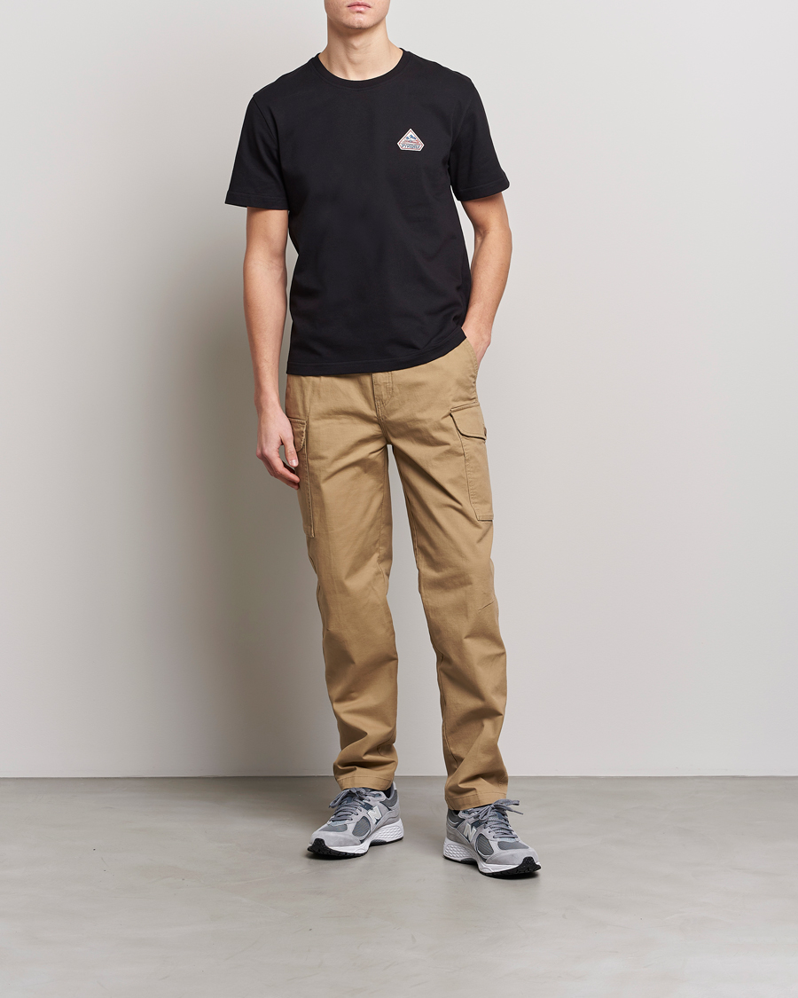 Men | T-Shirts | Pyrenex | Echo Cotton Logo T-Shirt Black