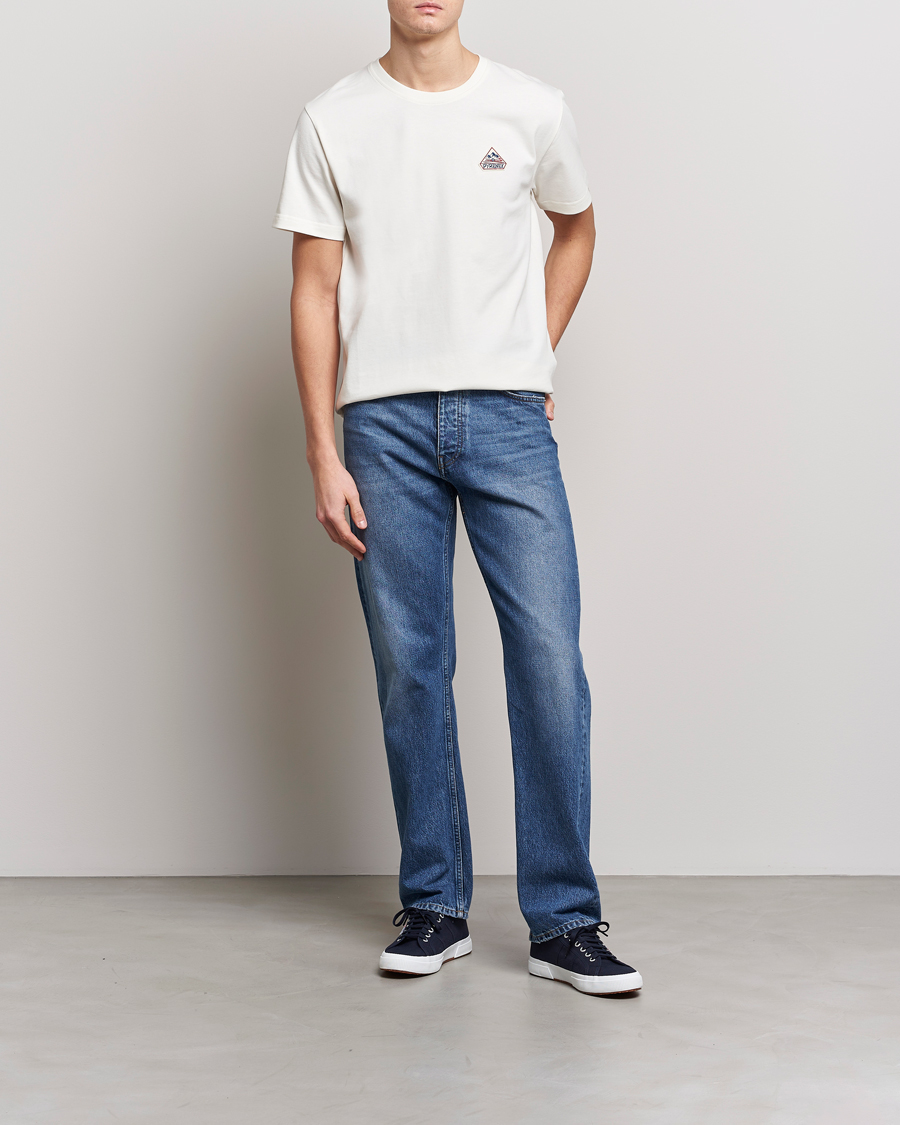 Men | T-Shirts | Pyrenex | Echo Cotton Logo T-Shirt Milk