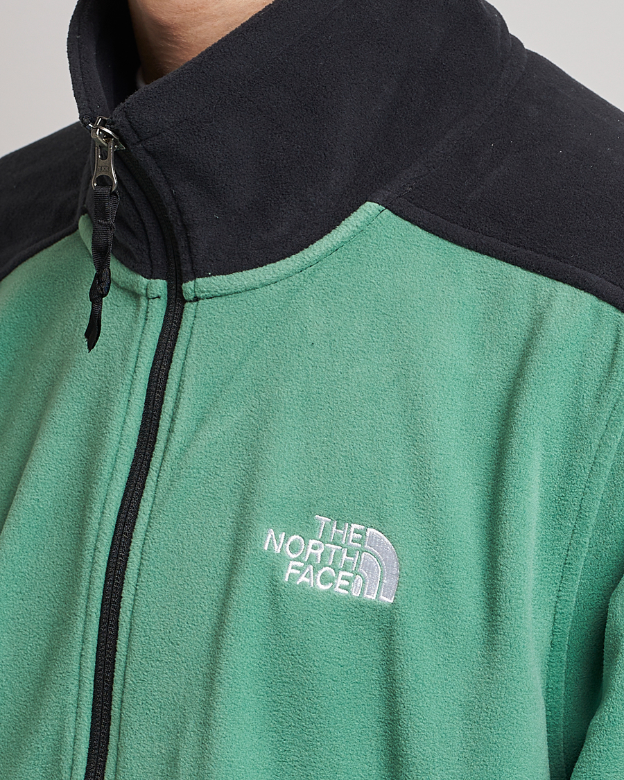 Men | Sweaters & Knitwear | The North Face | Polartec Fleece Half Zip Deep Grass Green