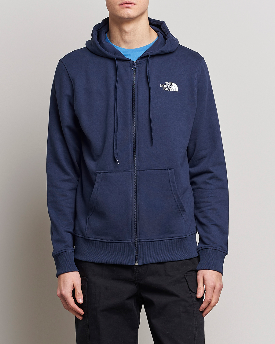 Men | The North Face | The North Face | Open Gate Full Zip Hoodie Summit Navy