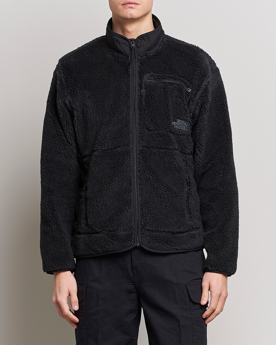 Men | The North Face | The North Face | Heritage Fleece Pile Jacket Black