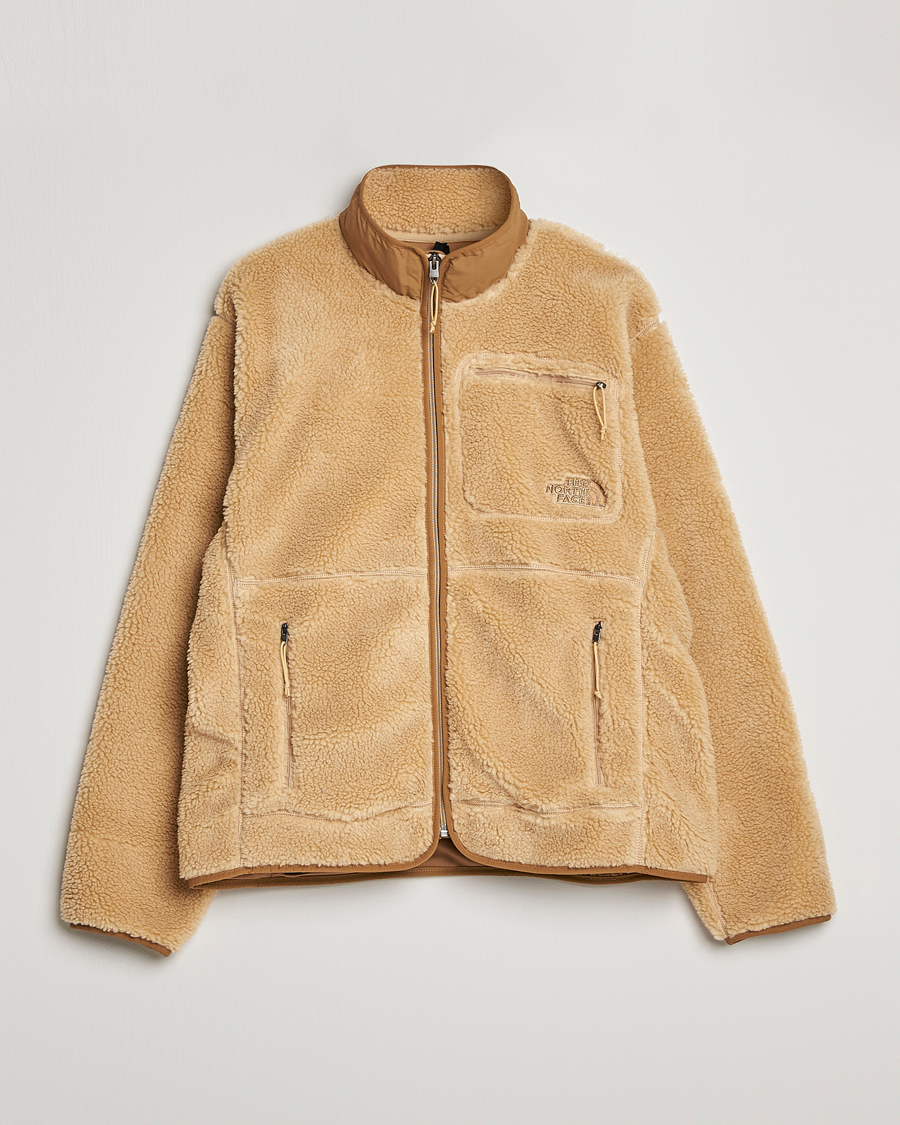 Men | Sweaters & Knitwear | The North Face | Heritage Fleece Pile Jacket Khaki Stone