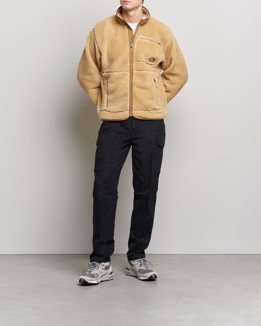 Men | Sweaters & Knitwear | The North Face | Heritage Fleece Pile Jacket Khaki Stone
