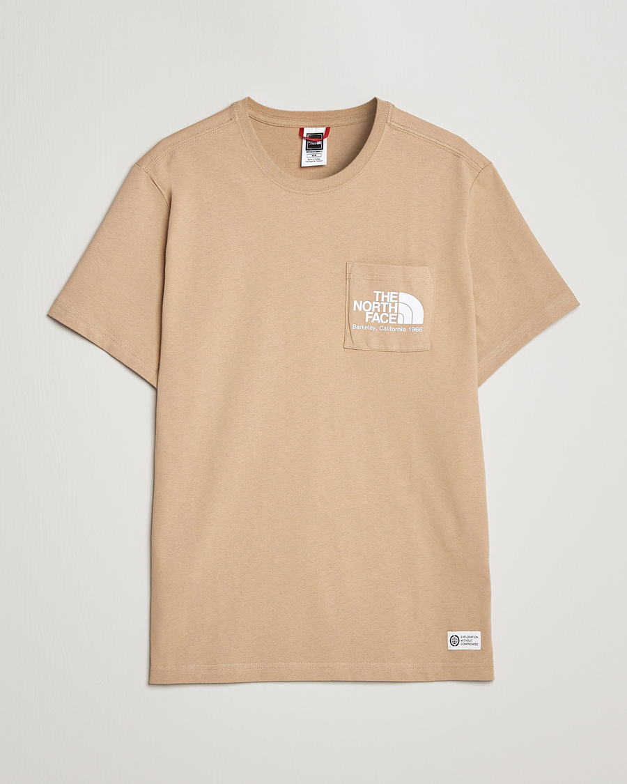 Men | T-Shirts | The North Face | Heritage Berkley T-Shirt Khaki Stone