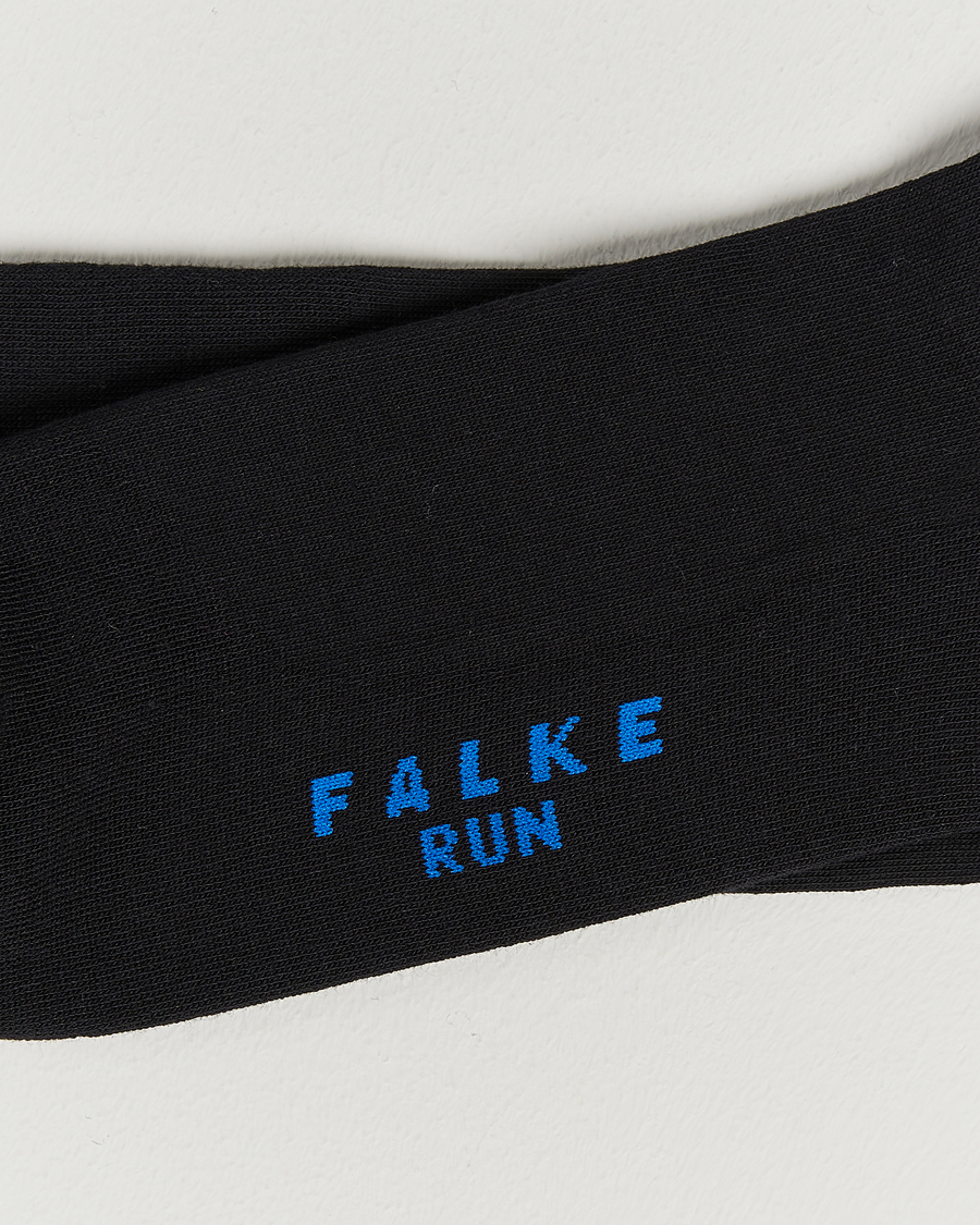 Men |  | Falke | Run Cushioned Sport Sock Black