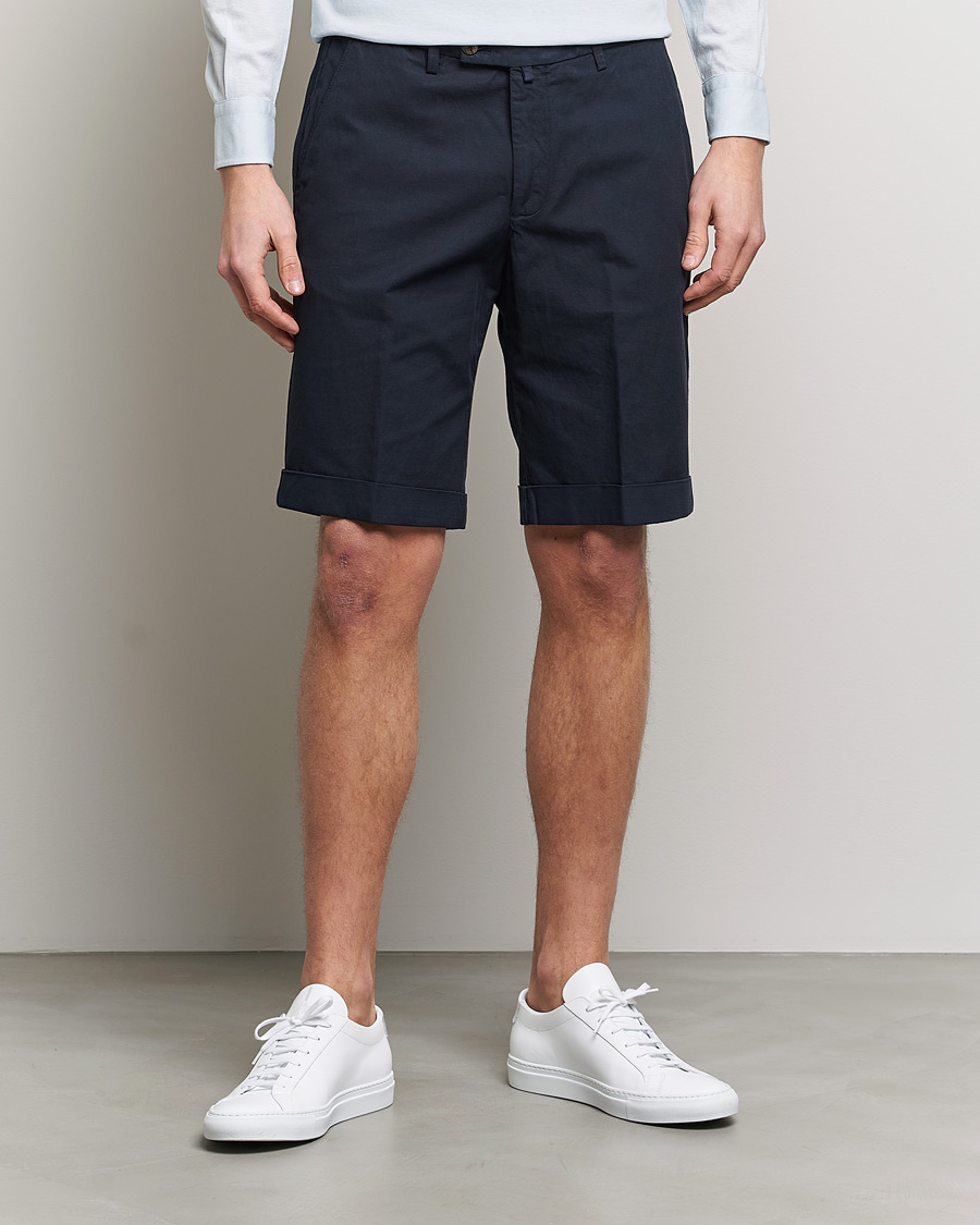 Men |  | Briglia 1949 | Linen/Cotton Shorts Navy