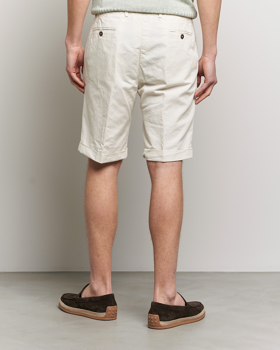 Men | Shorts | Briglia 1949 | Linen/Cotton Shorts Cream