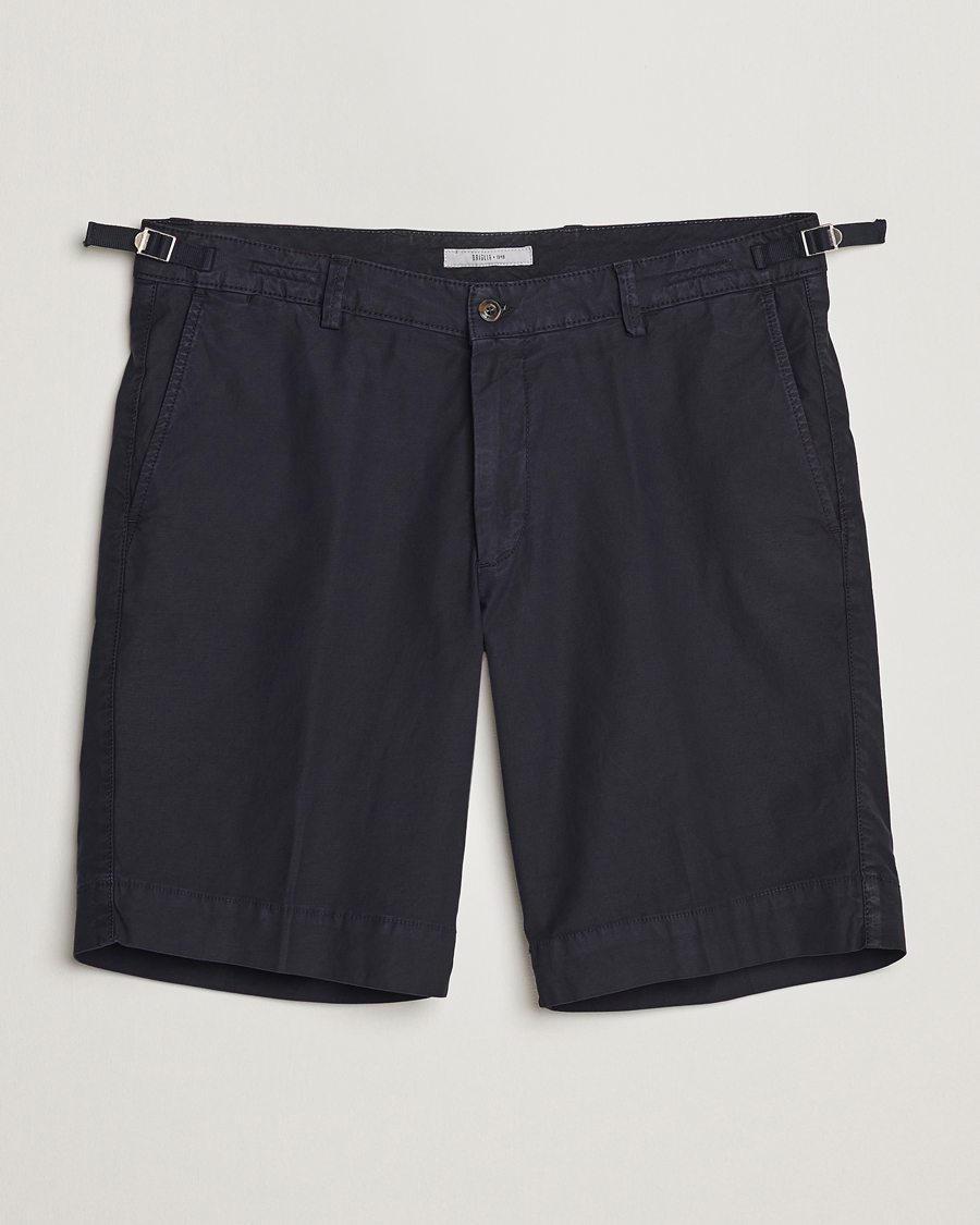 Men | Shorts | Briglia 1949 | Upcycled Cotton Shorts Navy