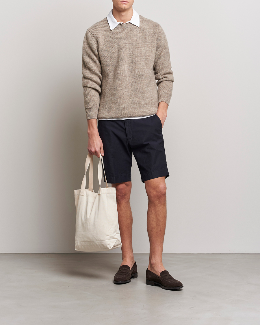 Men | Shorts | Briglia 1949 | Upcycled Cotton Shorts Navy