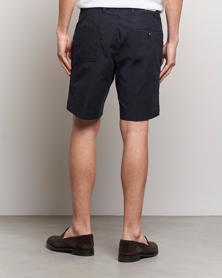 Men | Shorts | Briglia 1949 | Upcycled Cotton Shorts Navy