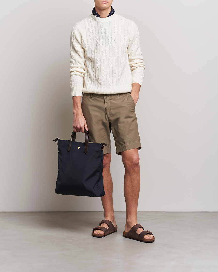 Men | Shorts | Briglia 1949 | Upcycled Cotton Shorts Olive