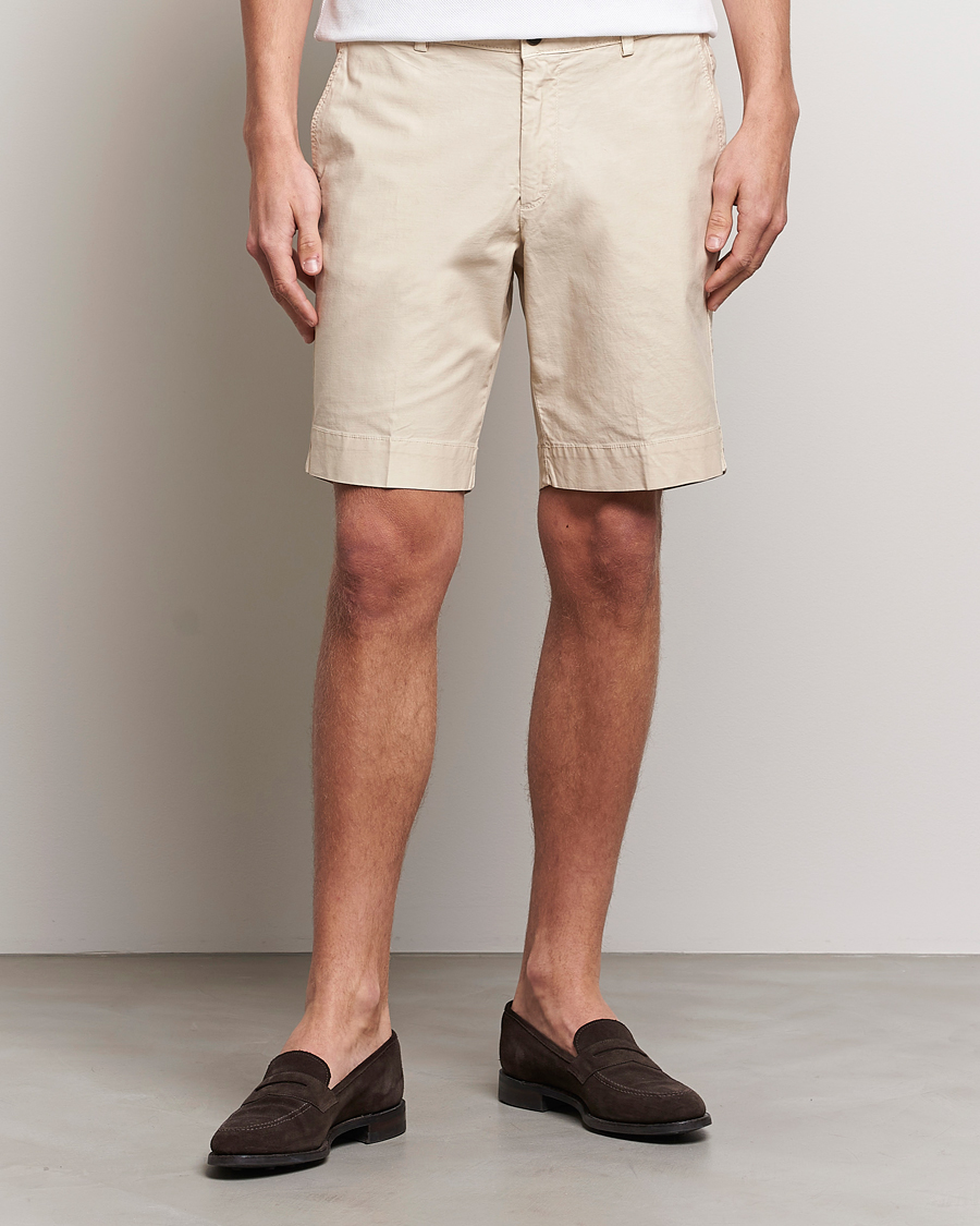 Men | Shorts | Briglia 1949 | Upcycled Cotton Shorts Cream